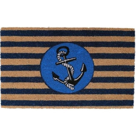 Bromas Anchor Coconut Husk Mat - Multicolor - 18in. x 30in. BR3551281